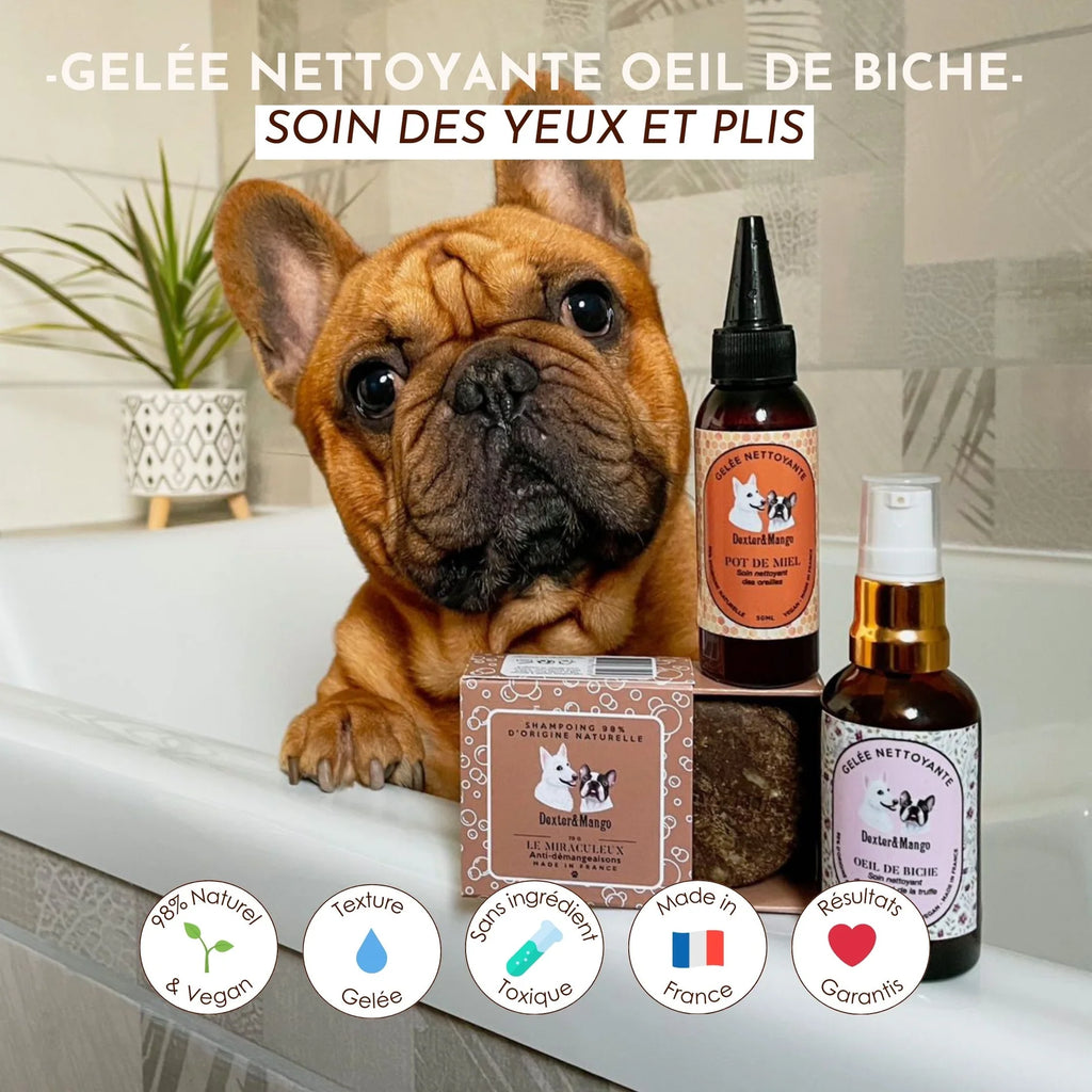 Nettoyant yeux chien - Dexter&Mango